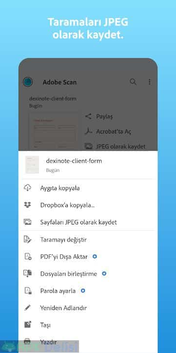 Adobe Scan: PDF Tarayıcı, OCR v22.03.07 PREMİUM APK 2