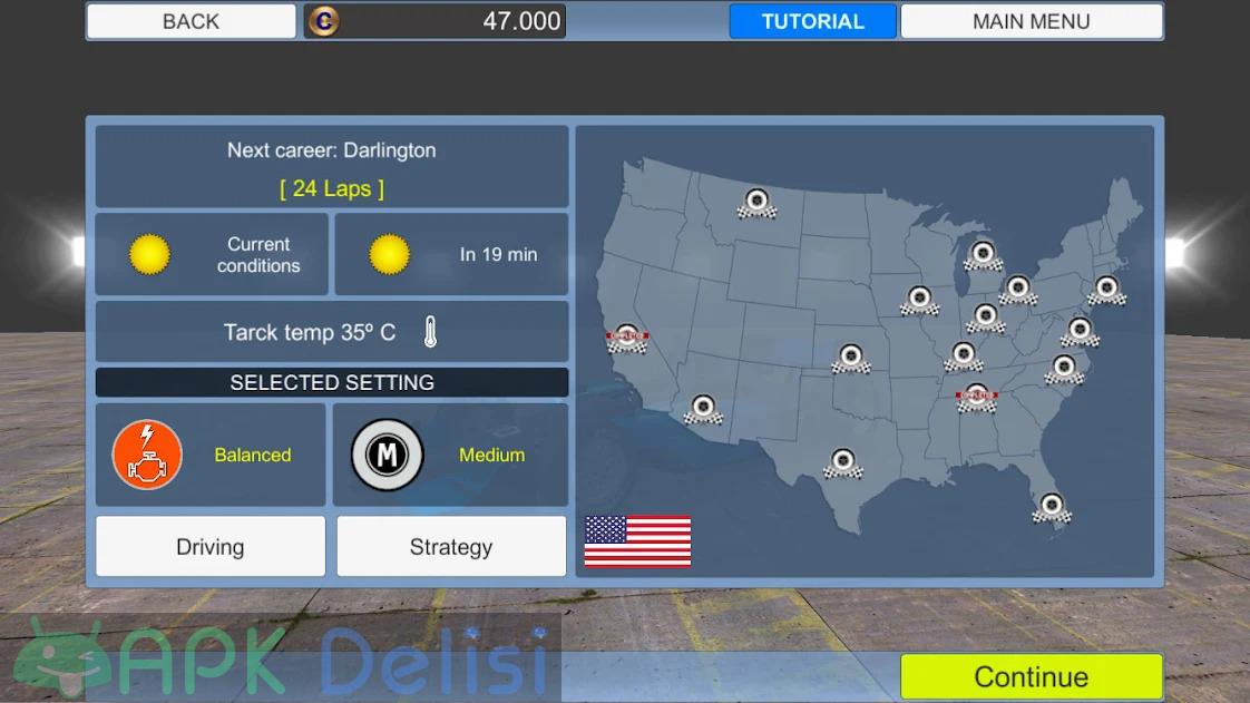 American Speedway Manager v1.2 MOD APK — PARA HİLELİ 6