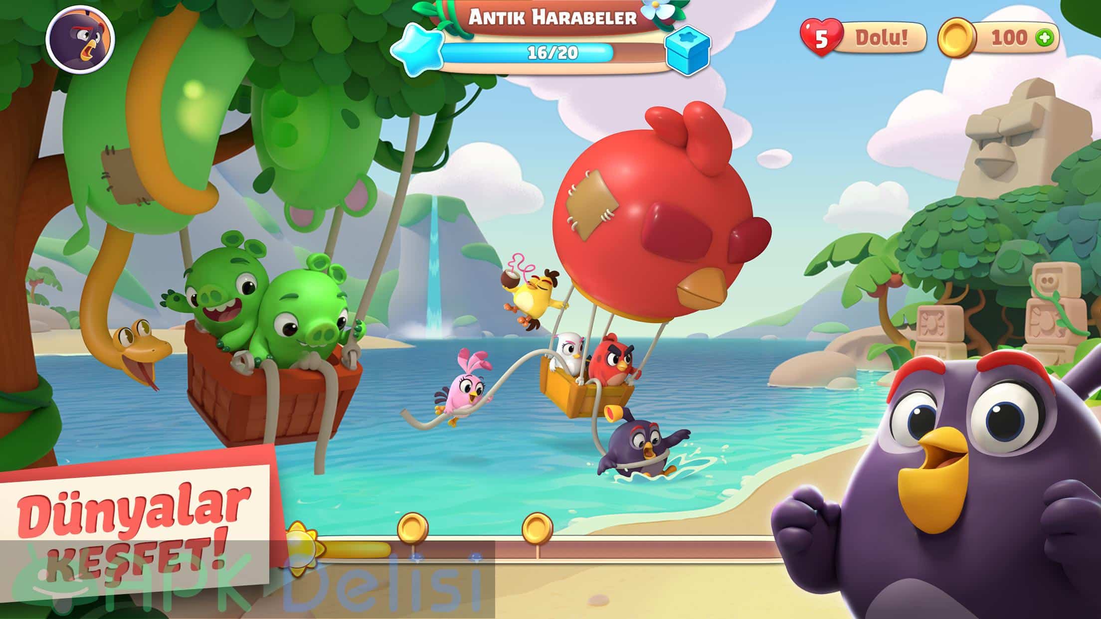 Angry Birds Journey v2.1.0 MOD APK — SINIRSIZ PARA HİLELİ 2