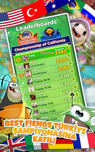 Best Fiends v10.0.0 MOD APK — ENERJİ / PARA HİLELİ 4