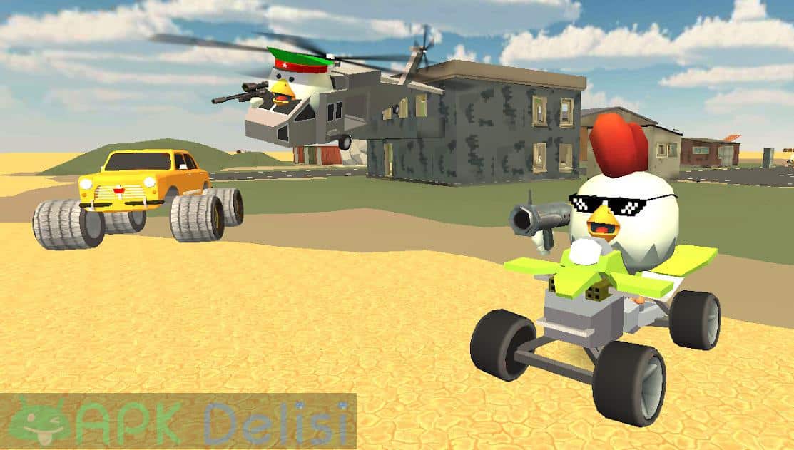 Chicken Gun v2.8.04 MOD APK — PARA HİLELİ 2