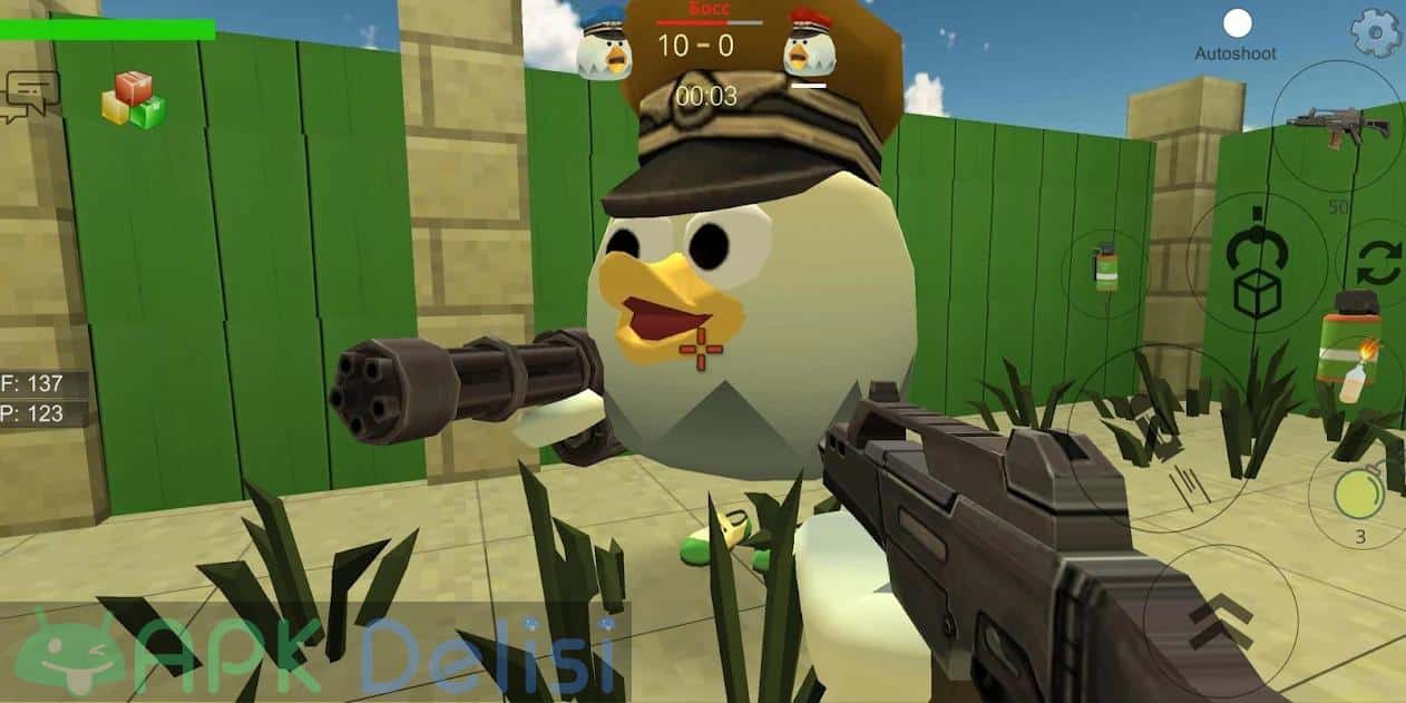 Chicken Gun v2.8.04 MOD APK — PARA HİLELİ 3