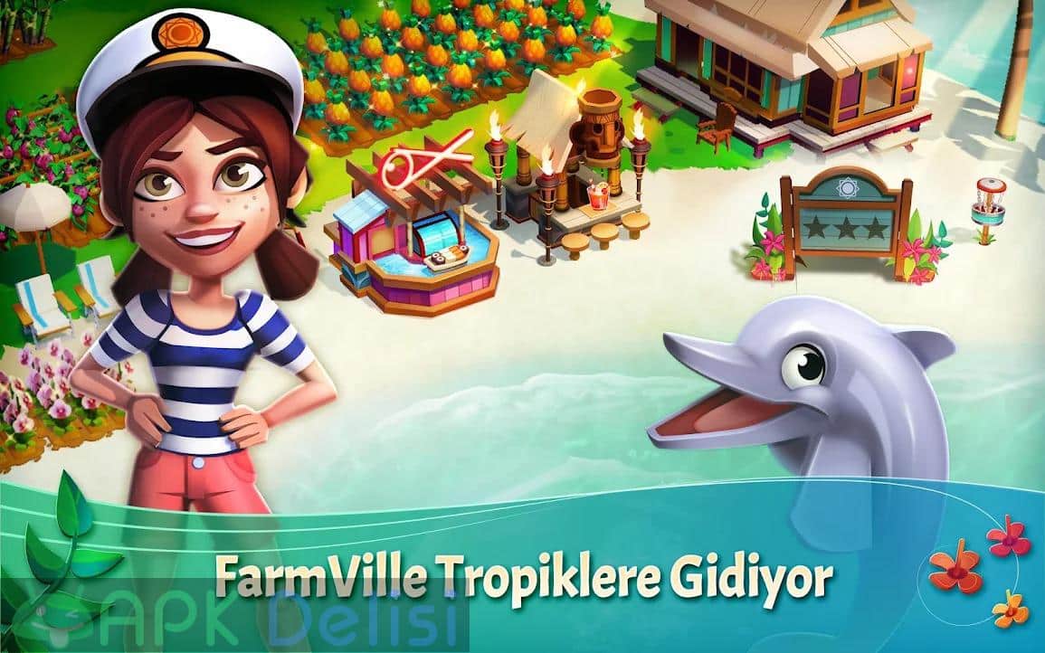 FarmVille 2: Tropic Escape v1.124.8710 MOD APK — ELMAS HİLELİ 1