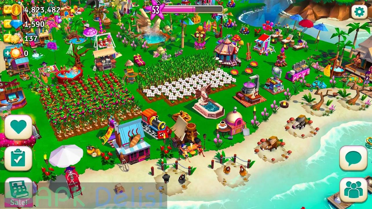 FarmVille 2: Tropic Escape v1.124.8710 MOD APK — ELMAS HİLELİ 7
