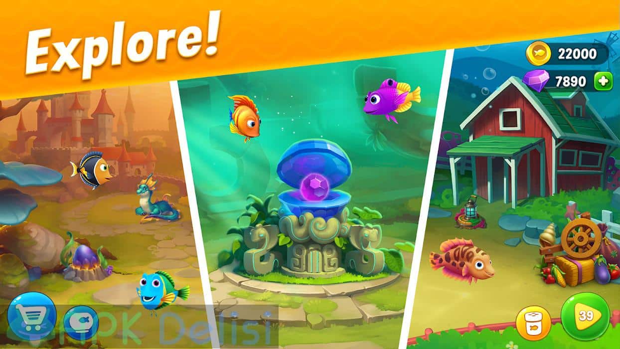 Fishdom v6.42.0 FULL APK — TAM SÜRÜM 5