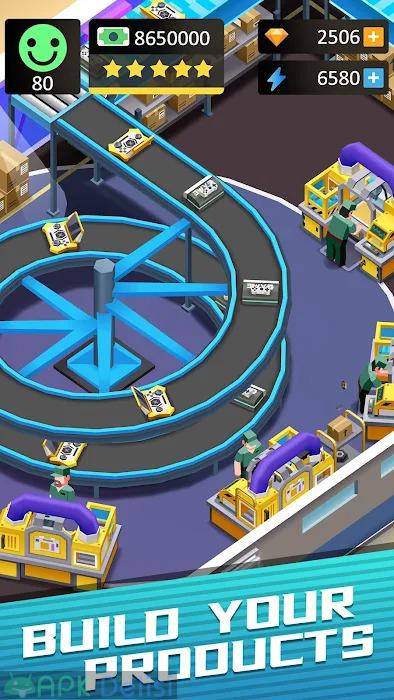 Frenzy Production Manager v0.39 MOD APK — PARA HİLELİ 2