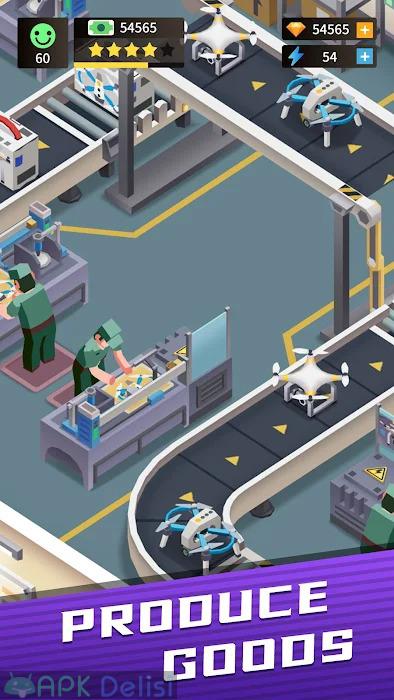 Frenzy Production Manager v0.39 MOD APK — PARA HİLELİ 4