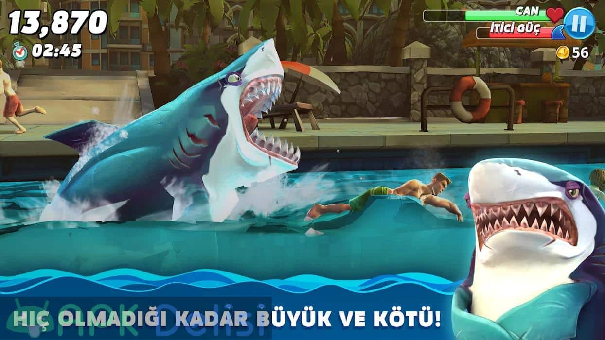 Hungry Shark World v5.3.0 MOD APK — PARA HİLELİ 1