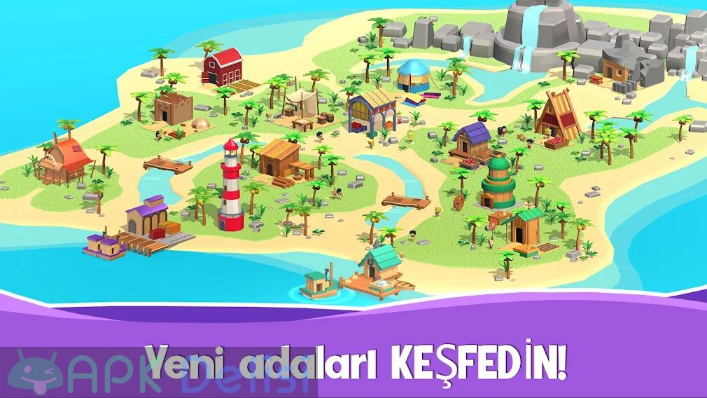 Idle Island Ark v2.0.0 MOD APK (KAYNAK / ELMAS HİLELİ) 5