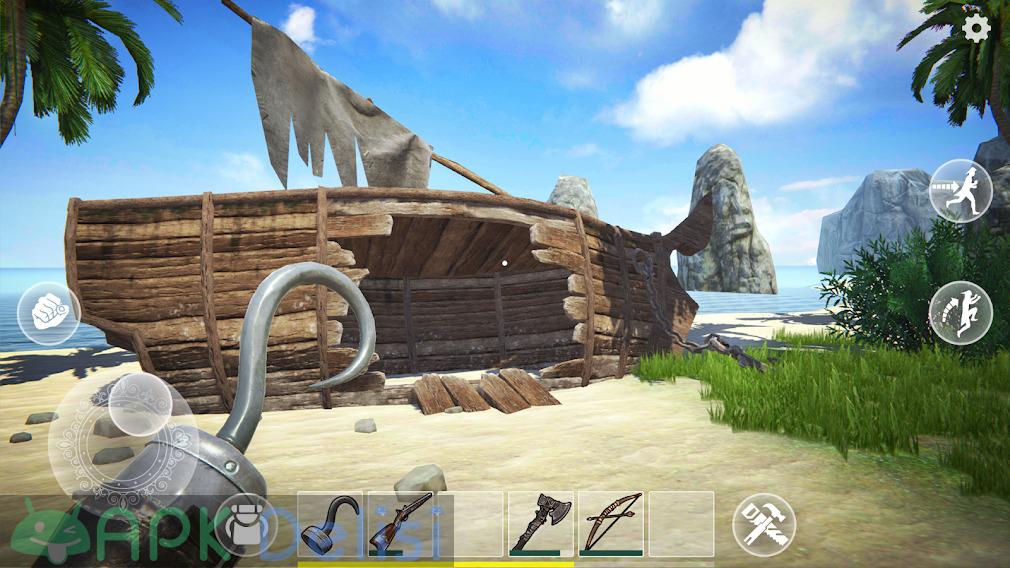 Last Pirate Island Survival v1.4.0 MOD APK — PARA HİLELİ 1