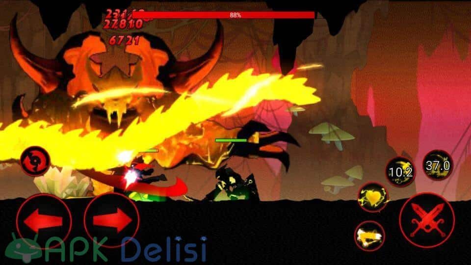 League of Stickman Free v6.1.6 MOD APK — PARA HİLELİ 6