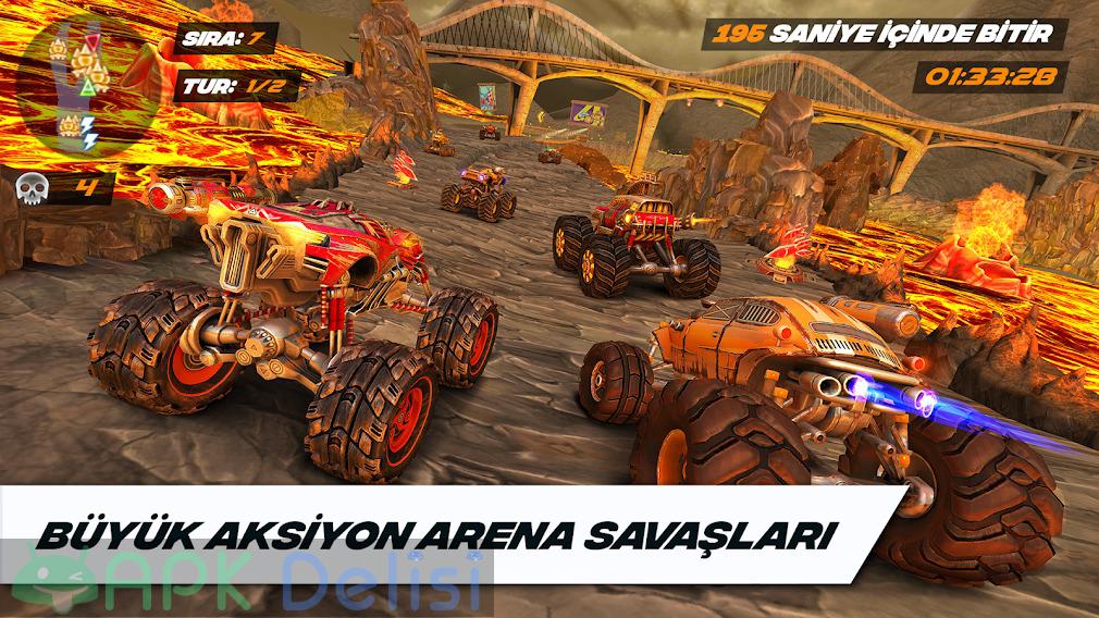 RACE: Rocket Arena Car Extreme v1.0.55 MOD APK — SINIRSIZ PARA HİLELİ 6