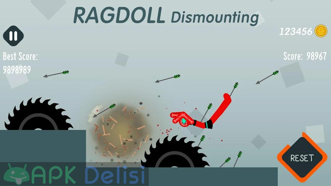 Ragdoll Dismounting v1.69 MOD APK — PARA HİLELİ 1
