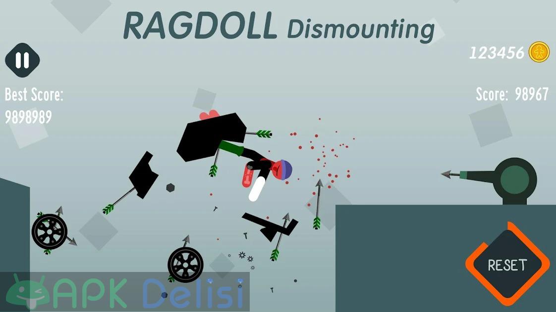 Ragdoll Dismounting v1.69 MOD APK — PARA HİLELİ 2