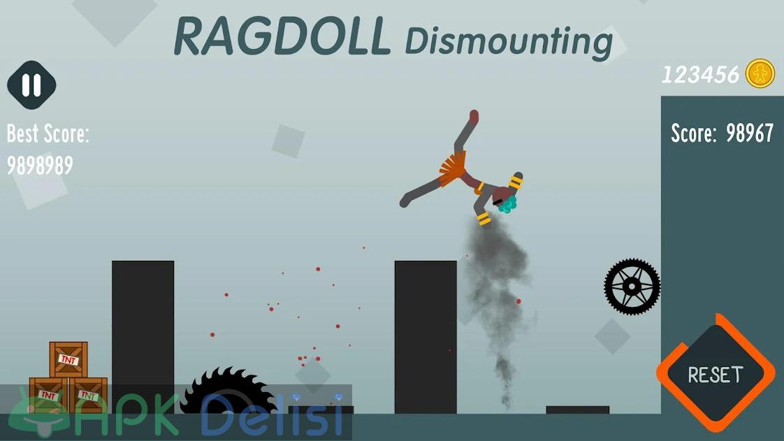 Ragdoll Dismounting v1.69 MOD APK — PARA HİLELİ 4