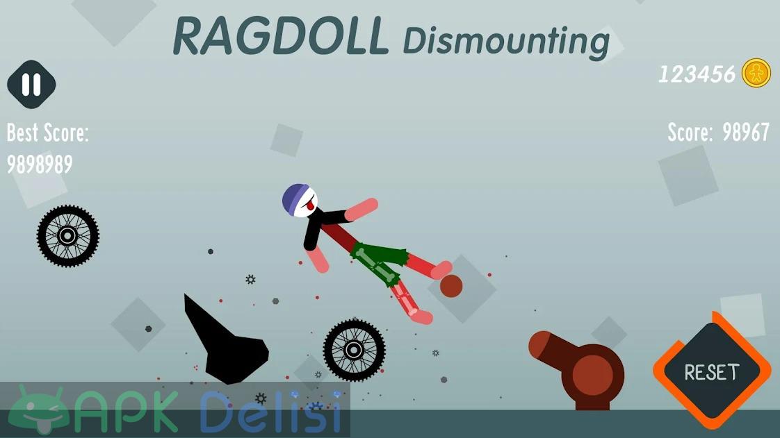 Ragdoll Dismounting v1.69 MOD APK — PARA HİLELİ 5