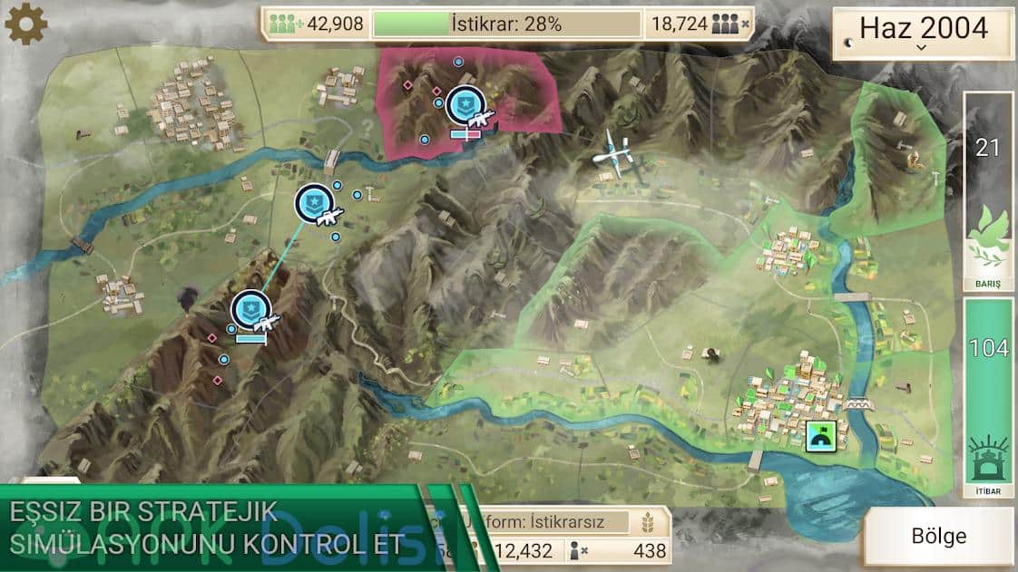 Rebel Inc. v1.12.1 MOD APK — KİLİTLER AÇIK HİLELİ 2