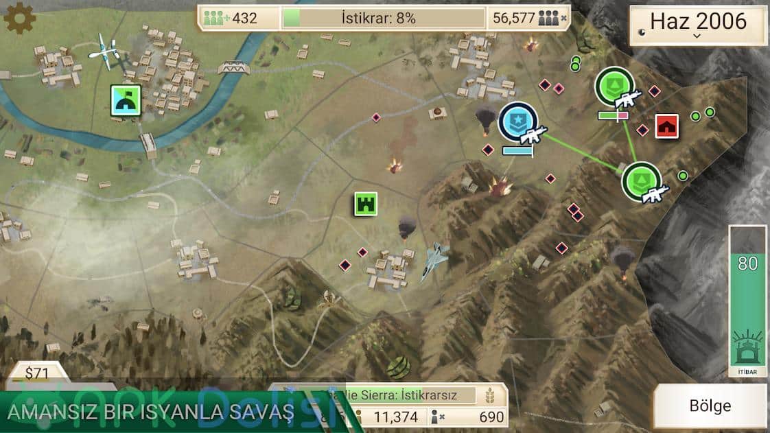 Rebel Inc. v1.12.1 MOD APK — KİLİTLER AÇIK HİLELİ 3