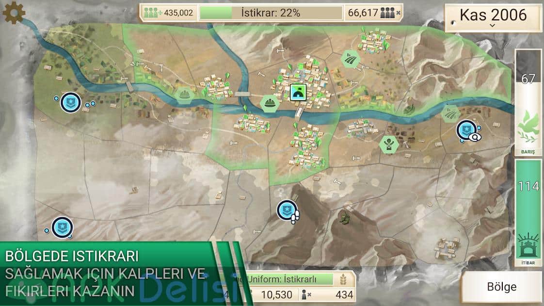 Rebel Inc. v1.12.1 MOD APK — KİLİTLER AÇIK HİLELİ 4
