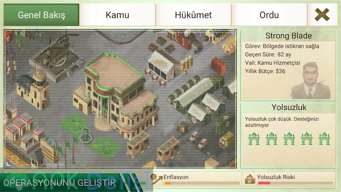 Rebel Inc. v1.12.1 MOD APK — KİLİTLER AÇIK HİLELİ 5