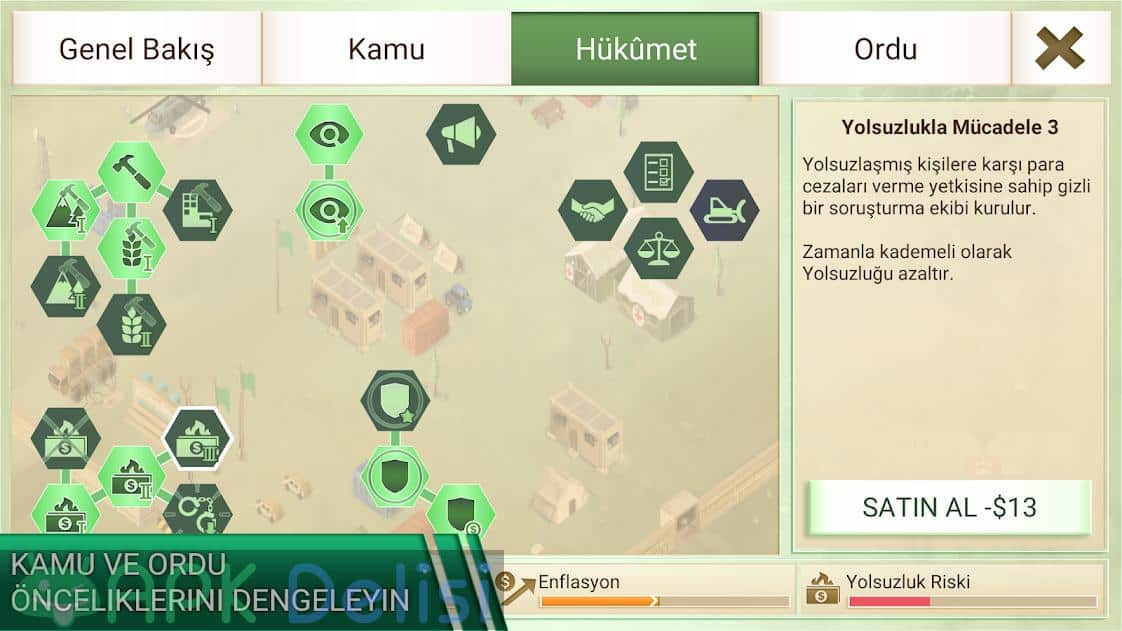 Rebel Inc. v1.12.1 MOD APK — KİLİTLER AÇIK HİLELİ 6