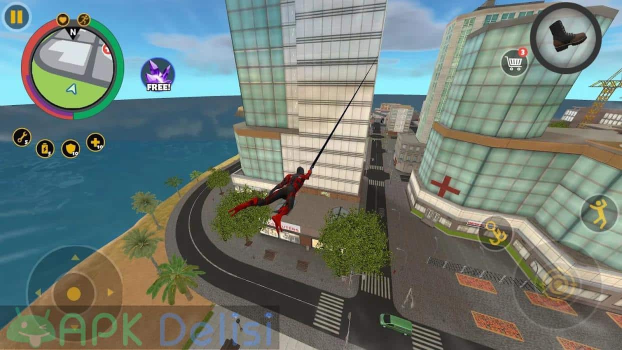 Rope Hero 3 v2.4.4 MOD APK — PARA HİLELİ 7