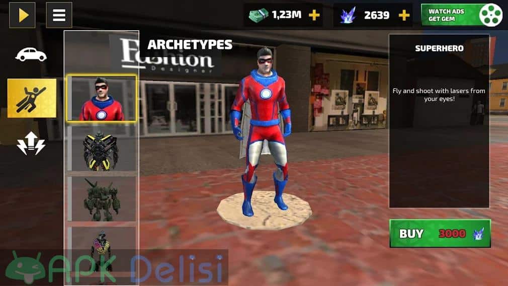 Rope Hero Vice Town v6.3.4 MOD APK — SINIRSIZ PARA HİLELİ 3
