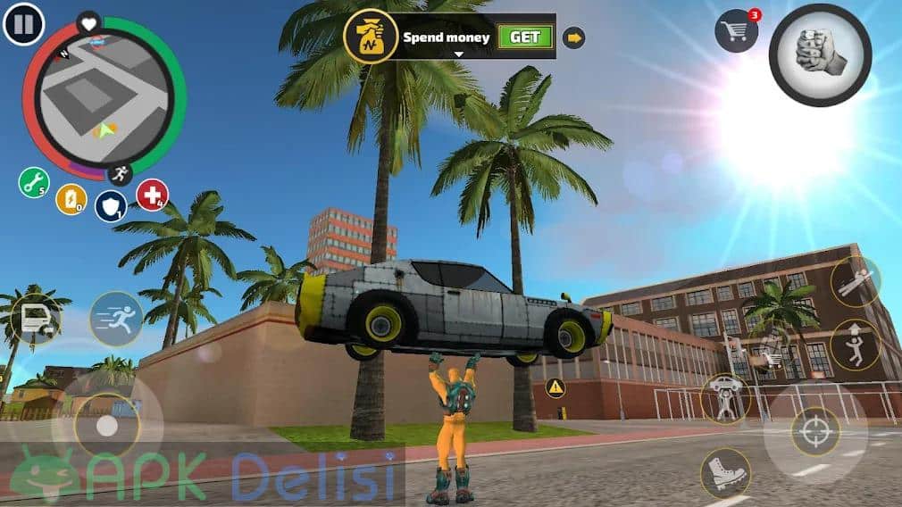 Rope Hero Vice Town v6.3.4 MOD APK — SINIRSIZ PARA HİLELİ 6