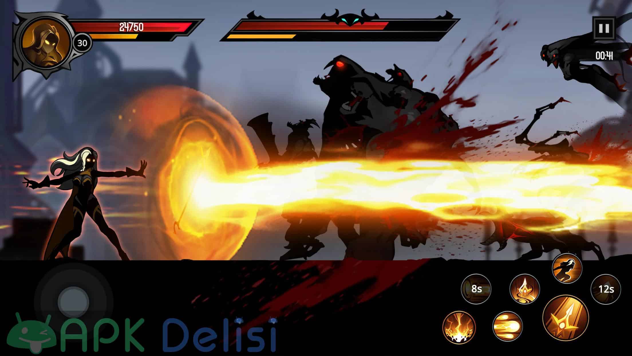 Shadow Knight Gölge Ninja v1.21.19 MOD APK — ÖLÜMSÜZLÜK HİLELİ 5