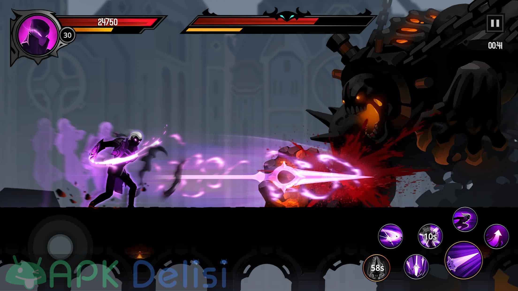 Shadow Knight Gölge Ninja v1.21.19 MOD APK — ÖLÜMSÜZLÜK HİLELİ 6
