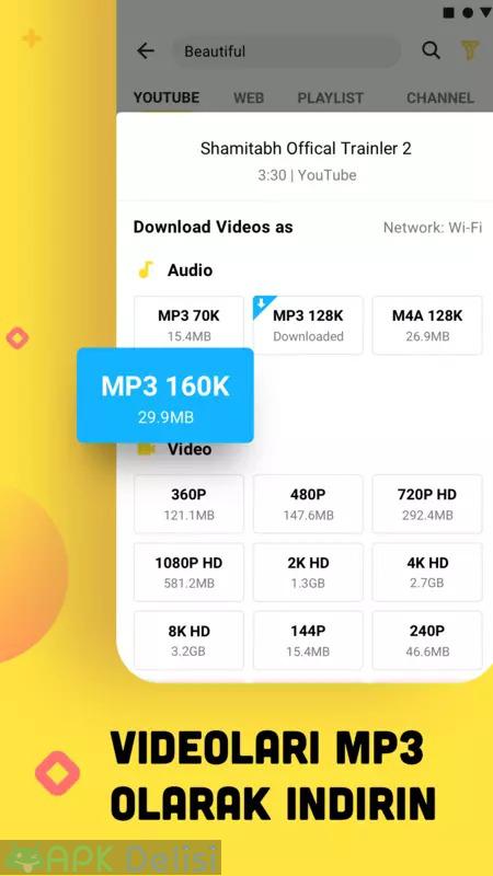 Snaptube Vip v5.25.0.5253510 MOD APK — Youtube Video ve Müzik İndirici 5
