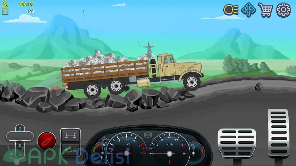 Trucker Real Wheels Simulator v4.1.0 MOD APK — PARA HİLELİ 4