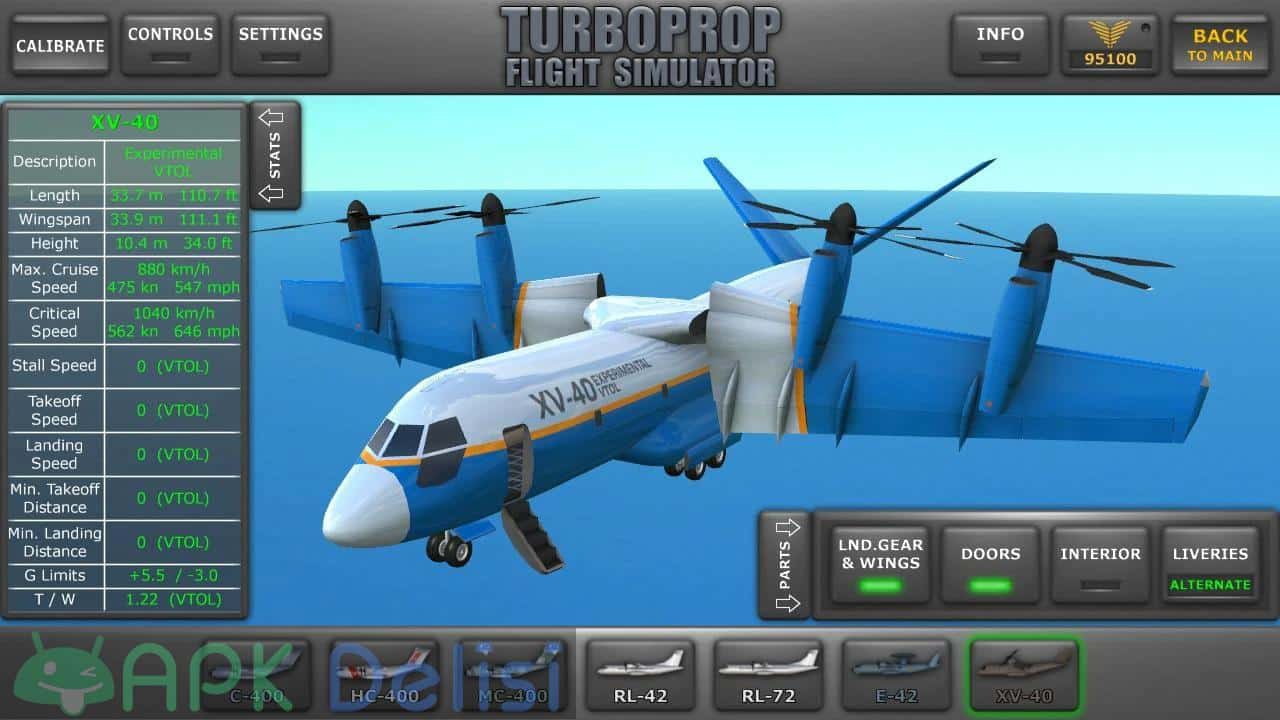 Turboprop Flight Simulator 3D v1.28.1 MOD APK — PARA HİLELİ 1