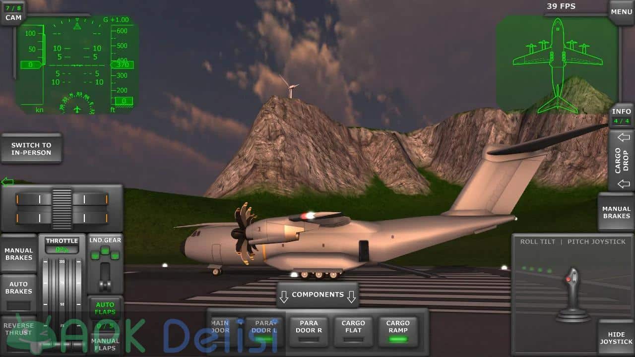 Turboprop Flight Simulator 3D v1.28.1 MOD APK — PARA HİLELİ 2