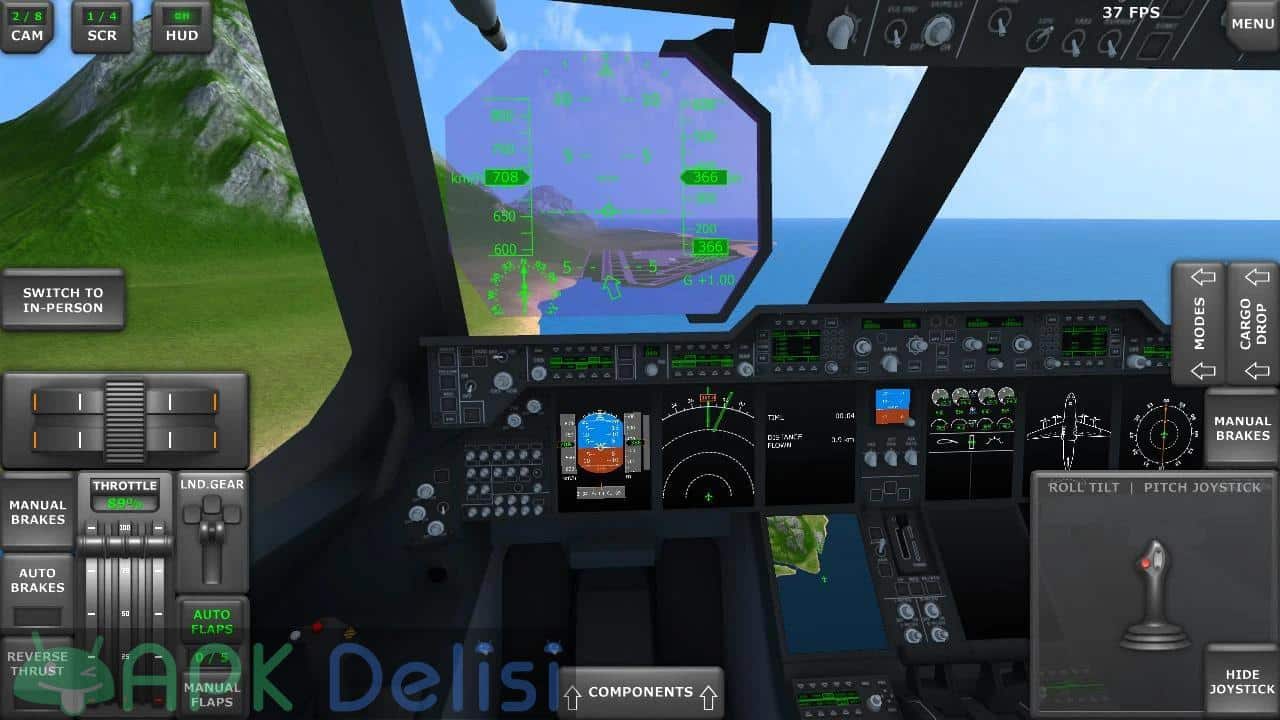 Turboprop Flight Simulator 3D v1.28.1 MOD APK — PARA HİLELİ 3