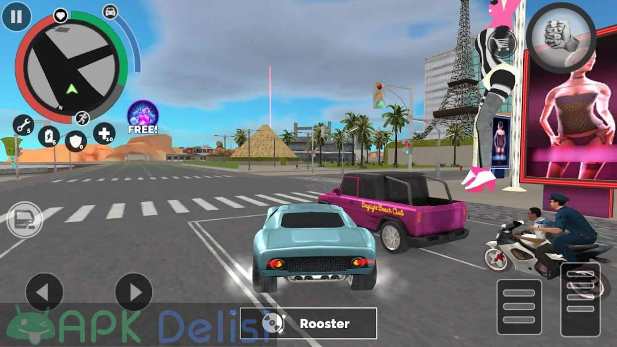 Vegas Crime Simulator 2 v2.8.4 MOD APK — PARA HİLELİ 6