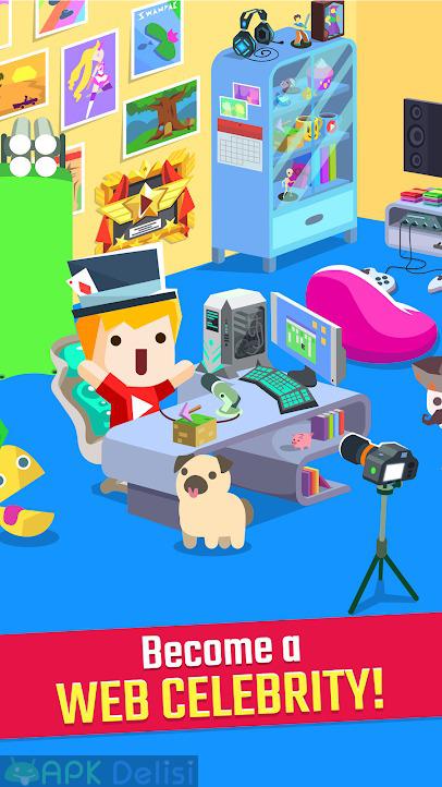 Vlogger Go Viral: Streamer Tuber Life Simulator v2.42.8 MOD APK — SINIRSIZ ELMAS HİLELİ 2