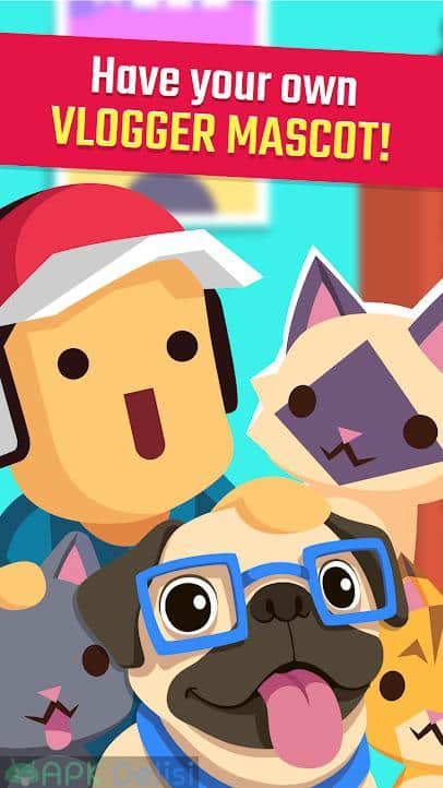 Vlogger Go Viral: Streamer Tuber Life Simulator v2.42.8 MOD APK — SINIRSIZ ELMAS HİLELİ 3