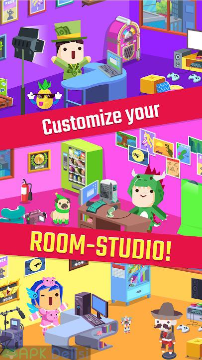 Vlogger Go Viral: Streamer Tuber Life Simulator v2.42.8 MOD APK — SINIRSIZ ELMAS HİLELİ 4
