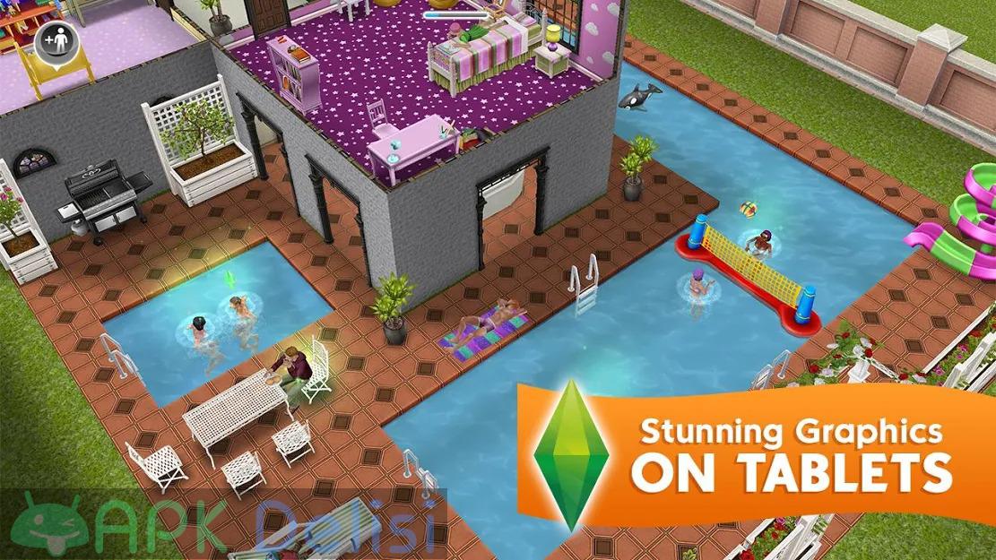 The Sims FreePlay v5.66.1 MOD APK — SINIRSIZ PARA HİLELİ 7