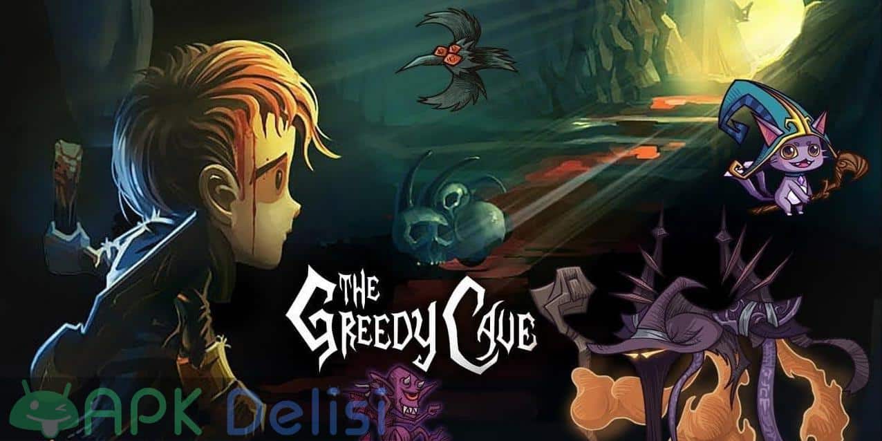 the greedy cave mod apk para hileli 0