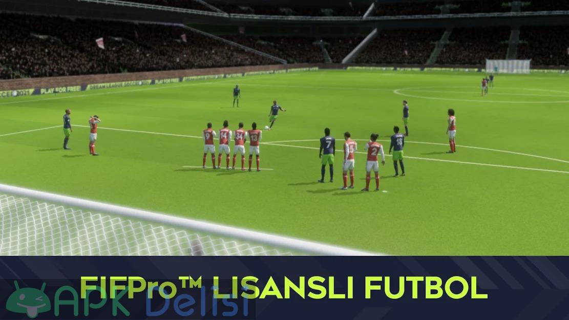 Dream League Soccer 2021 v8.11 MOD APK — MENÜ HİLELİ 1