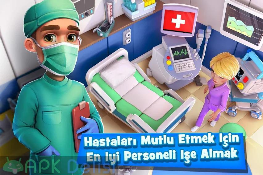 Dream Hospital Simülasyon v2.2.10 MOD APK — PARA HİLELİ 5