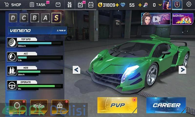 Street Racing HD v6.4.0 MOD APK — PARA HİLELİ 1