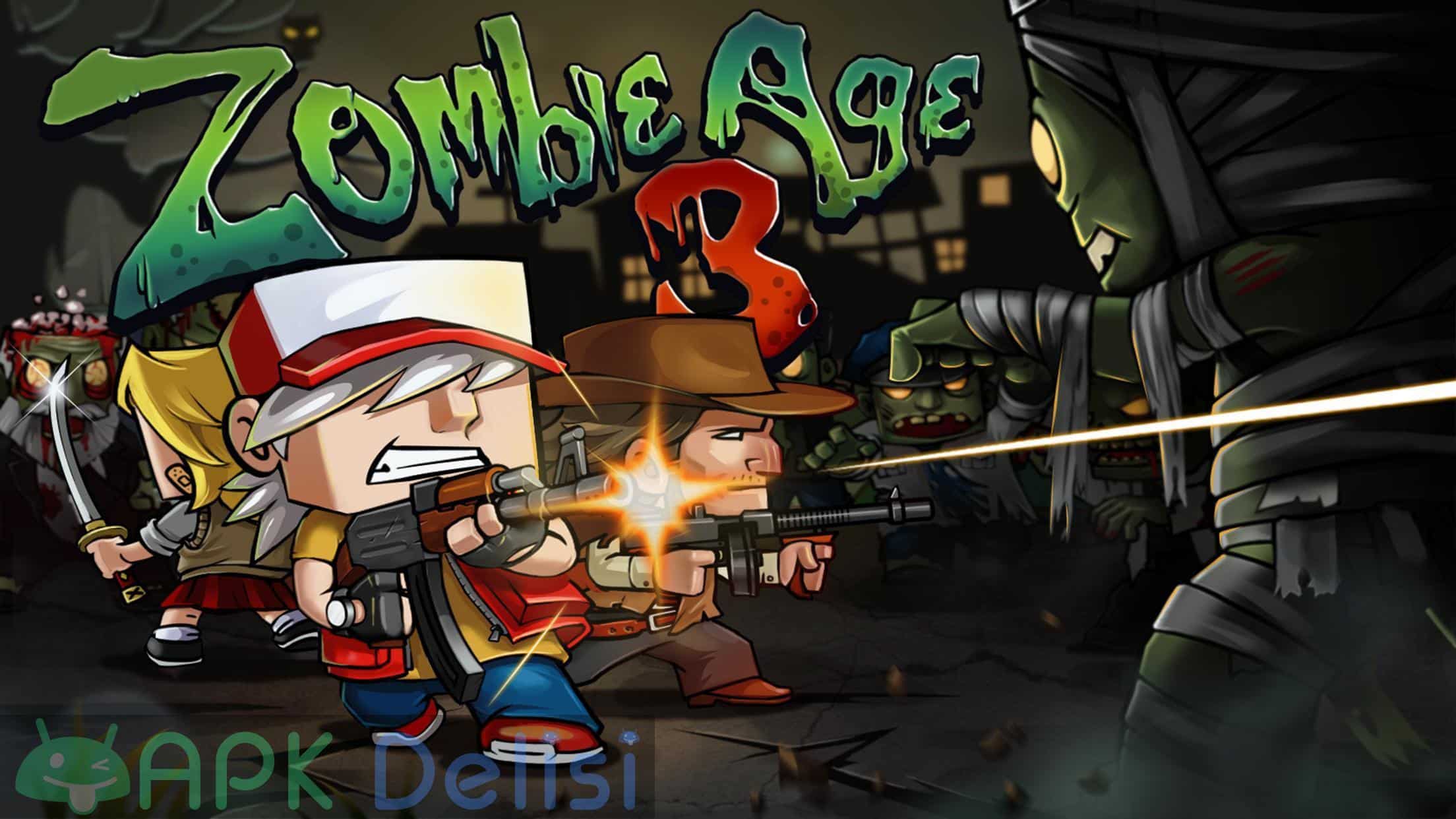zombie age 3 mod apk para hileli apkdelisi.net 0
