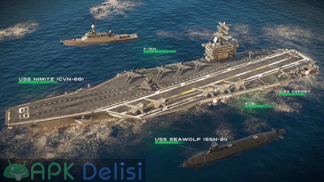 Modern Warships Sea Battle Online v0.45.4 MOD APK — MOD MENU HİLELİ 1