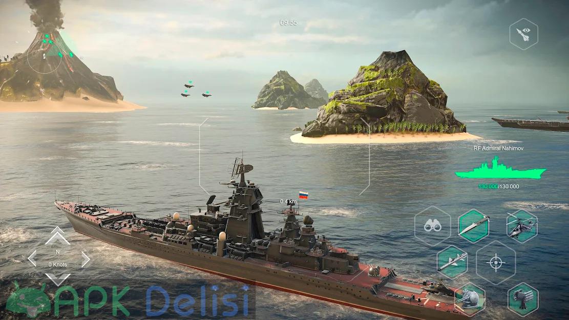Modern Warships Sea Battle Online v0.45.8 MOD APK — MOD MENU HİLELİ 3