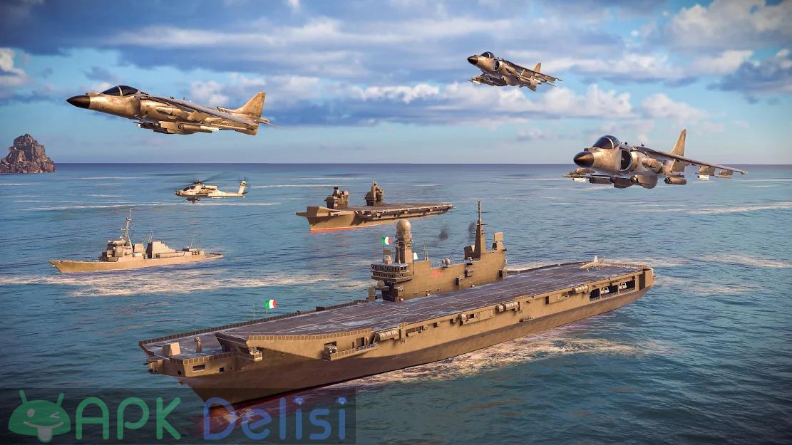 Modern Warships Sea Battle Online v0.45.4 MOD APK — MOD MENU HİLELİ 5