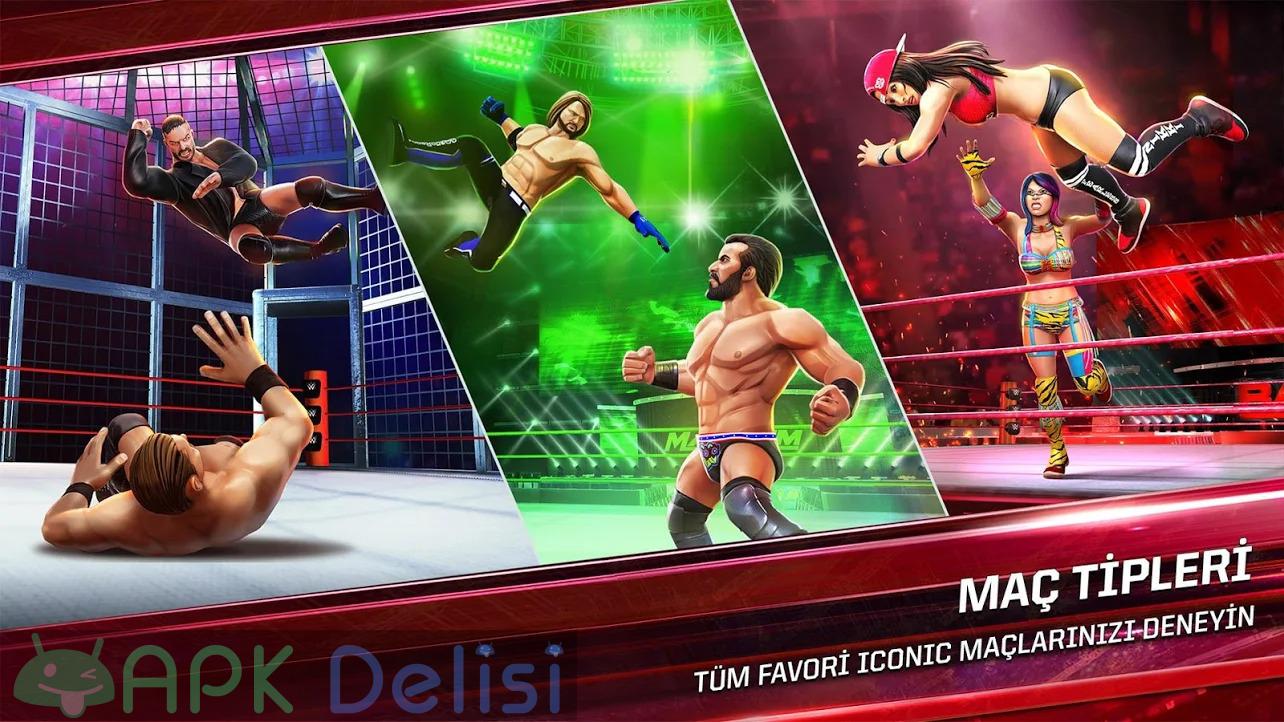 WWE Mayhem v1.47.115 MOD APK — SINIRSIZ PARA HİLELİ 3