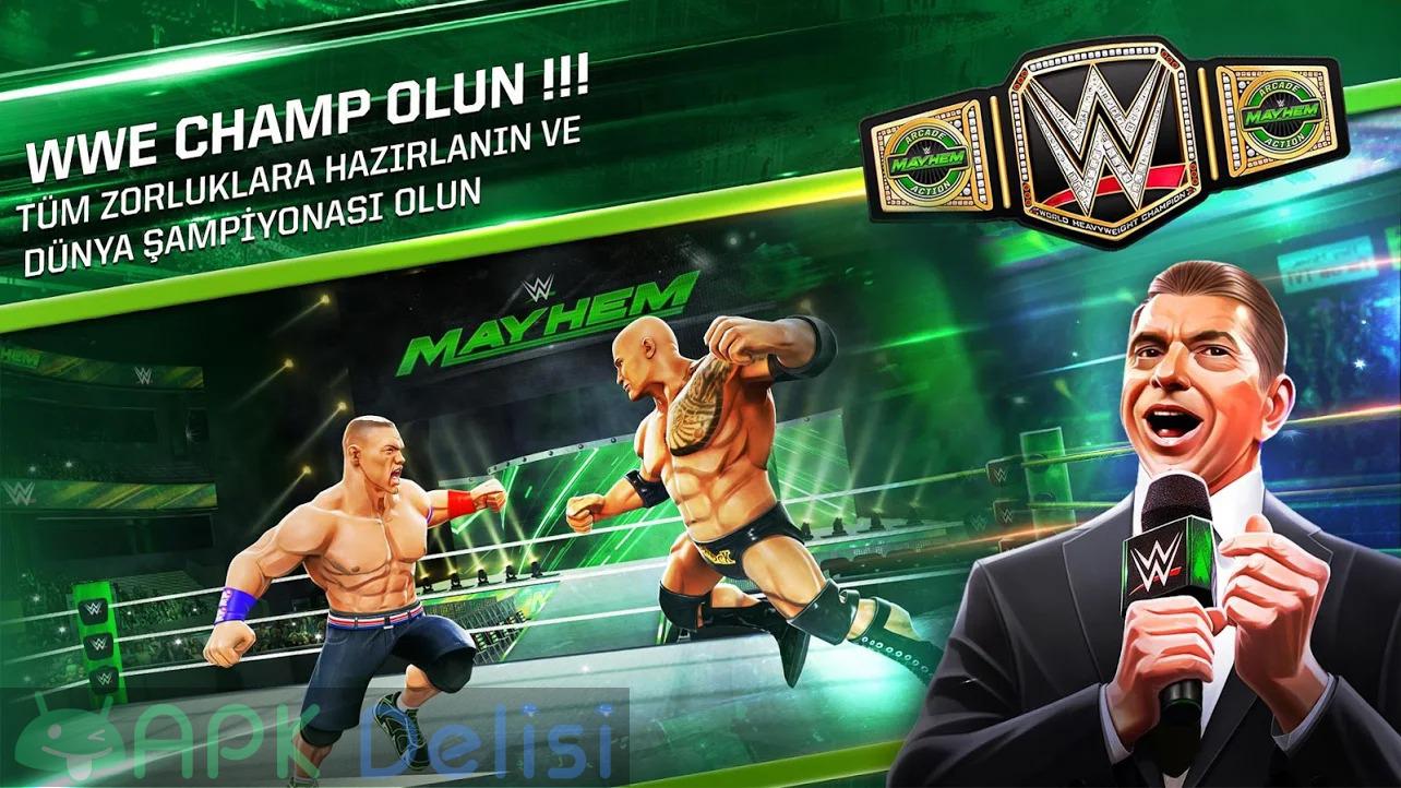 WWE Mayhem v1.47.115 MOD APK — SINIRSIZ PARA HİLELİ 7